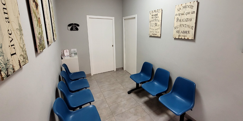 sala de espera saludarte clinica